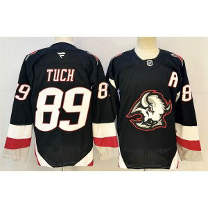 Buffalo Sabres 89 Alex Tuch Black Men Jersey