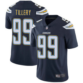 Chargers #99 Jerry Tillery Navy Blue Team Color Men's Stitched Football Vapor Untouchable Limited Jersey Chargers #99 Jerry Tillery Navy Blue Team Color Men's Stitched Football Vapor Untouchable Limited Jersey