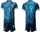 Cheap Men 2021 National Argentina away 9 blue soccer jerseys Cheap Men 2021 National Argentina away 9 blue soccer jerseys