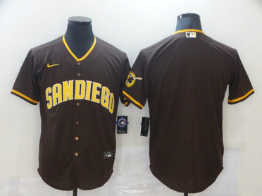 Cheap Men San Diego Padres Blank brown Game Nike MLB Jerseys