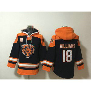 Chicago Bears 18 Williams Hoodie Sweatshirt 1 Chicago Bears 18 Williams Hoodie Sweatshirt 1