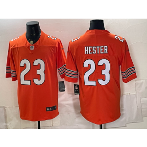 Chicago Bears 23 Hester Orange Vapor Limited Men Jersey