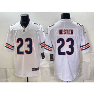 Chicago Bears 23 Hester White Vapor Limited Men Jersey