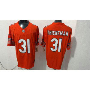 Chicago Bears 31 Dillon Thieneman Orange F.U.S.E. Vapor Limited Men Jersey Chicago Bears 31 Dillon Thieneman Orange F.U.S.E. Vapor Limited Men Jersey