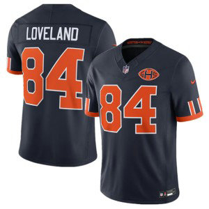 Chicago Bears 84 Colston Loveland Navy 2026 Rivalries F.U.S.E. Vapor Limited Men Jersey