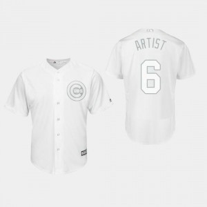 Chicago Cubs 6 Nicholas Castellanos 2019 Players Weekend Player White Men Jersey Chicago Cubs 6 Nicholas Castellanos 2019 Players Weekend Player White Men Jersey