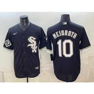 Chicago White Sox 10 Meidroth Black Men Jersey