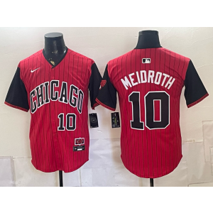 Chicago White Sox 10 Meidroth Red City Men Jersey