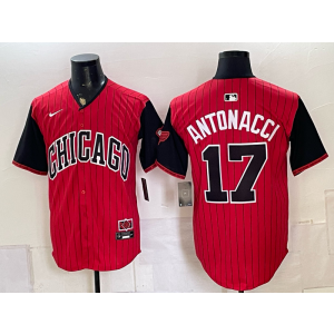 Chicago White Sox 17 Antonacci Red City Men Jersey