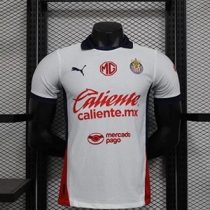 Chivas Guadalajara 24-25 Away Player Version Slim Fit(Run Smaller) Jeresy Chivas Guadalajara 24-25 Away Player Version Slim Fit(Run Smaller) Jeresy