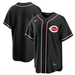 Cincinnati Reds Blank 2026 Black Out Cool Base Men Jersey