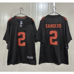 Cleveland Browns 2 Shedeur Sanders Brown 2026 Alpha Dawg Edition Vapor Limited Men Jersey