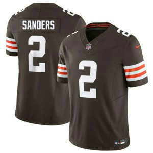 Cleveland Browns 2 Shedeur Sanders Brown 2026 F.U.S.E. Vapor Limited Men Jersey