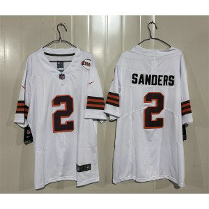 Cleveland Browns 2 Shedeur Sanders White 2026 1946 Collection Vapor Limited Men Jersey
