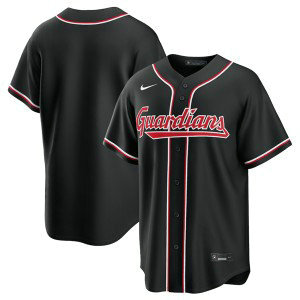 Cleveland Guardians Blank 2026 Black Out Cool Base Men Jersey
