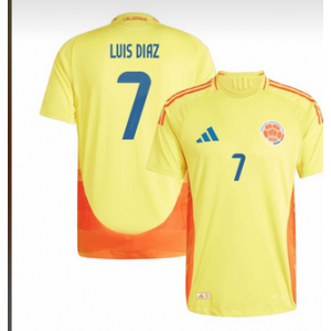 Colombia luis diaz 7 Home Men Jersey