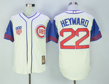 Cubs 22 Jason Heyward Cream Cooperstown Collection Jersey Cubs 22 Jason Heyward Cream Cooperstown Collection Jersey