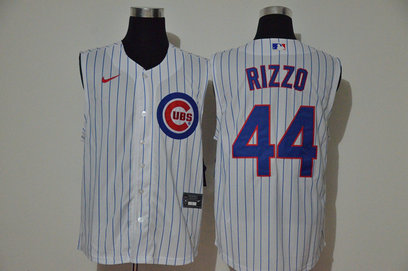Cubs 44 Anthony Rizzo White Nike Cool Base Sleeveless Jersey Cubs 44 Anthony Rizzo White Nike Cool Base Sleeveless Jersey