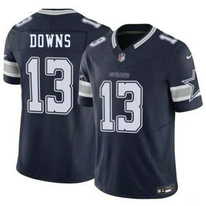 Dallas Cowboys 13 Caleb Downs Navy 2026 Draft F.U.S.E. Vapor Limited Men Jersey