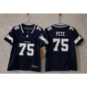 Dallas Cowboys 75 Shiyazh Pete Blue F.U.S.E. Vapor Limited Men Jersey Dallas Cowboys 75 Shiyazh Pete Blue F.U.S.E. Vapor Limited Men Jersey