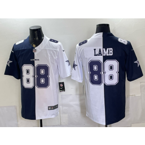 Dallas Cowboys 88 Lamb Blue White Split Vapor Limited Men Jersey Dallas Cowboys 88 Lamb Blue White Split Vapor Limited Men Jersey