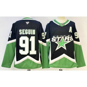Dallas Stars 91 Tyler Seguin Black New Men Jersey