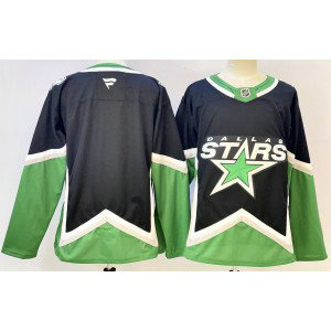 Dallas Stars Blank Black New Men Jersey