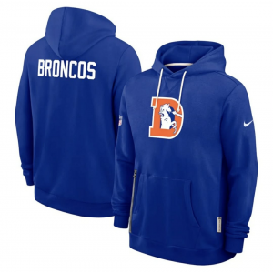 Denver Broncos Blank Blue Hoodie Denver Broncos Blank Blue Hoodie