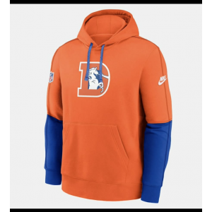 Denver Broncos Orange Blue Hoodie Denver Broncos Orange Blue Hoodie