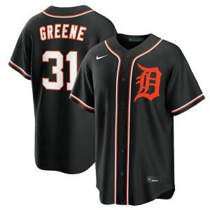 Detroit Tigers 31 Riley Greene 2026 Black Out Cool Base Men Jersey Detroit Tigers 31 Riley Greene 2026 Black Out Cool Base Men Jersey