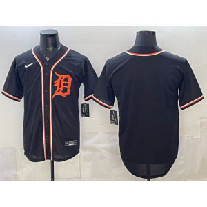 Detroit Tigers Blank 2026 Black Out Cool Base Men Jersey