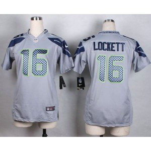 Draft Nike Seahawks 16 Tyler Lockett Grey Alternate Men Stitched NFL Jersey Draft Nike Seahawks 16 Tyler Lockett Grey Alternate Men Stitched NFL Jersey