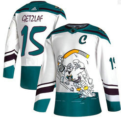Ducks 15 Ryan Getzlaf White 2020-21 Reverse Retro Adidas Jersey Ducks 15 Ryan Getzlaf White 2020-21 Reverse Retro Adidas Jersey