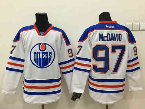 Edmonton Oilers #97 Connor McDavid White Jersey Edmonton Oilers #97 Connor McDavid White Jersey