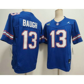 Florida Gators 13 Jadan Baugh Blue F.U.S.E. Vapor Limited Men Jersey