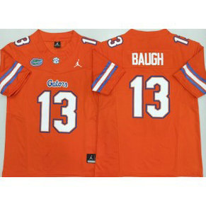 Florida Gators 13 Jadan Baugh Orange 2026 F.U.S.E. Vapor Limited Men Jersey