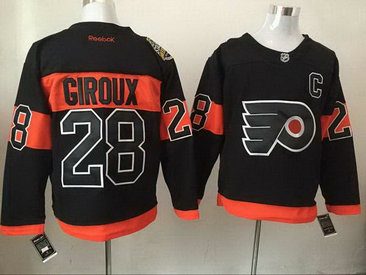 Flyers 28 Claude Giroux 2017 Stadium Series Reebok Jersey