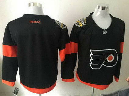 Flyers Blank Black 2017 Stadium Series Reebok Jersey