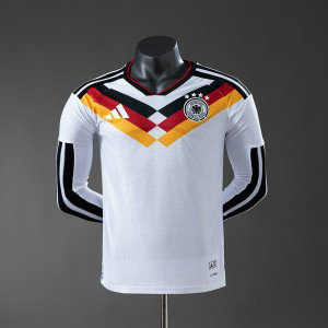 Germany 2026 Home Long-Sleeve Player Version Slim Fit(Run Smaller) Version Jersey Jersey S-4XL