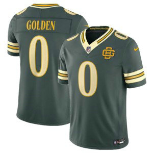 Green Bay Packers 0 Matthew Golden Dark Green 2026 Rivalries F.U.S.E. Vapor Limited Men Jersey