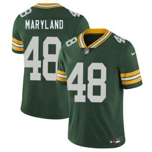 Green Bay Packers 48 RJ Maryland Green 2026 Draft F.U.S.E. Vapor Limited Men Jersey