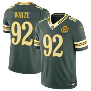 Green Bay Packers 92 Reggie White Dark Green 2026 Rivalries F.U.S.E. Vapor Limited Men Jersey