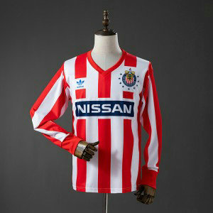 Guadalajara 90-91 Home Long-sleeved Retro Jersey Jersey S-XXL