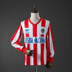 Guadalajara 91-92 Home Long-sleeved Retro Jersey Jersey S-XXL