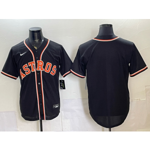 Houston Astros Blank 2026 Black Out Cool Base Men Jersey