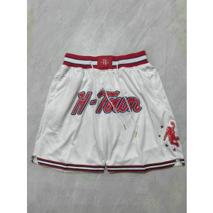 Houston Rockets White Shorts