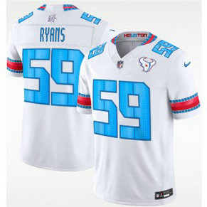 Houston Texans 59 DeMeco Ryans White 2026 Rivalries F.U.S.E. Vapor Limited Men Jersey