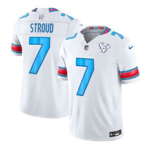 Houston Texans 7 C.J. Stroud White 2026 Rivalries F.U.S.E. Vapor Limited Men Jersey