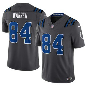Indianapolis Colts 84 Tyler Warren Dark Gray 2026 Rivalries F.U.S.E. Vapor Limited Men Jersey