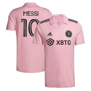 Inter Miami CF 10 Lionel Messi Pink Soccer Men Jersey